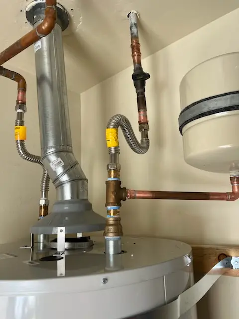Water heater installation and plumbing repair in Central Square